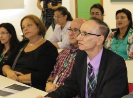 Inauguração da sala de videoconferência Prof. Antonio Carlos Costa