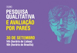 Live Pesquisa Qualitativa e Avaliação por Pares